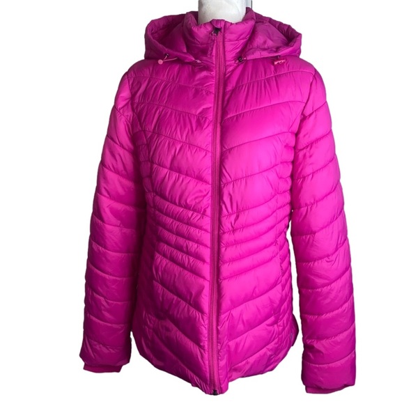 Xersion Jackets & Coats Xersion Puff Coat With Removable Hood Size